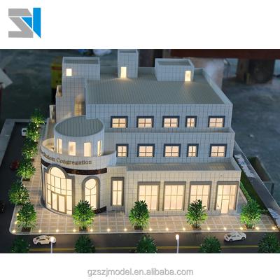 China led lighting architectural model making/architectural house model/ho scale model creations for sale