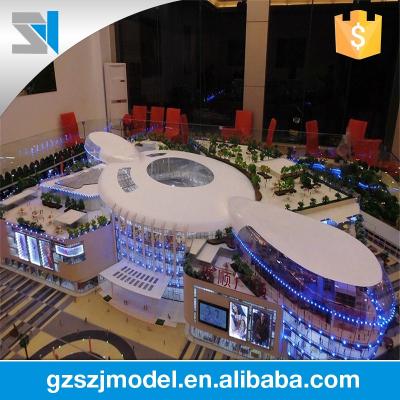 China Perfect Lighting Commercial Miniature Building Model Maker , 3d Models Famous Buildings for sale