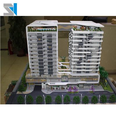 China 1:100 Scale Led Light Model For Australia Real Estate Developer, Lighting Building Scale Model for sale