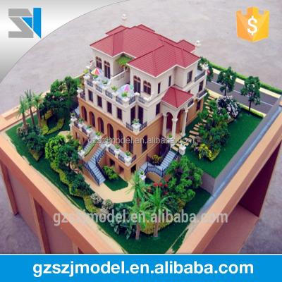 China Led Duplex Villa House Model Making , Scale: 1:75 Building Model for sale