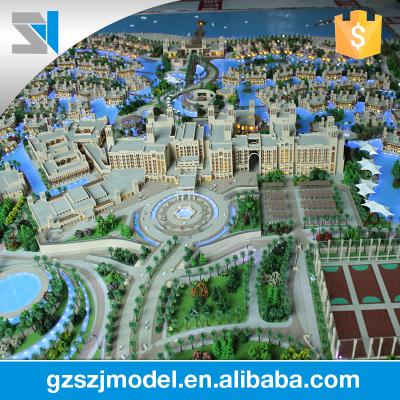 China Perfect Lighting Architectural Model Builder For 1:400 Villa Hotel Project Scale Model for sale