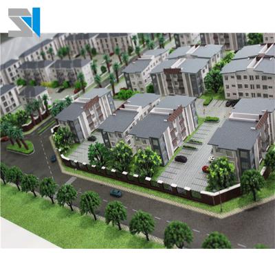 China Real Estate Showing Miniature Plastic Villa Model Plan For Real Estate Marketing / Exhibition, 3d Architecture Model With LED for sale