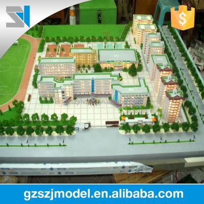 China College Building Architecture Model Scale Perfect Lighting Material for sale