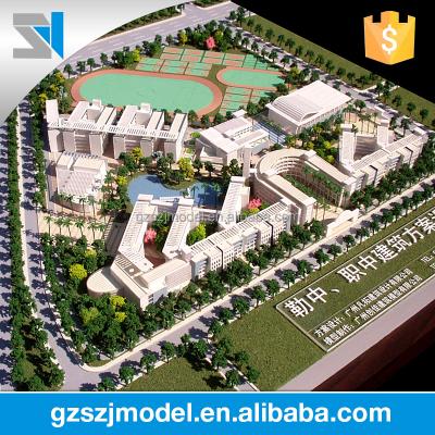 China School Perfect Lighting Architectural Modeling Materials, Max Free 3d Models for sale