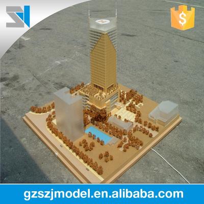 China High Bending Strength Wooden House Model Making For Home Plan , Working Timber Ladder Model for sale