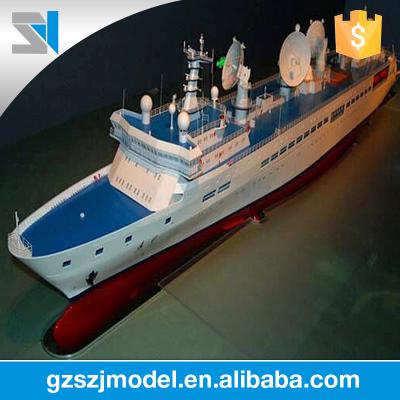 China Modern Miniature Ship Scale Plastic 3d Laser Ships Model for sale