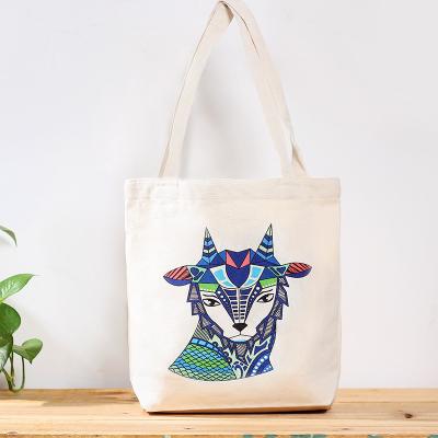 China Reusable Can Be Reused Customize Canvas Bag Women Canvas Tote Bag Plain Tote Bag Cotton High Quality Canvas for sale