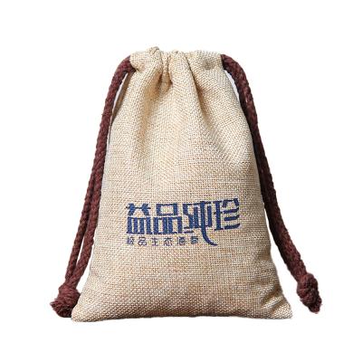 China Factory customization reusable multifunctional grain hessian sack burlap sack jute bag for sale