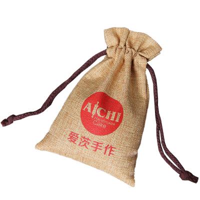 China Reusable Jute Bag / Factory Customization Jute Sack Jute Bag Can Be Recycled Jute Jute Eco-Friendly Bag for sale