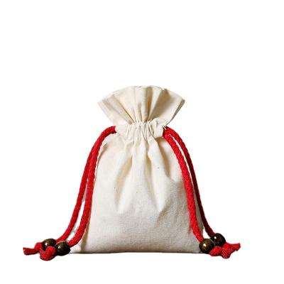 China High Quality Reusable Custom Cotton Drawstring Bags Packaging Can Be Recycled Eco-Friendly Cotton Hemp Small Bags for sale