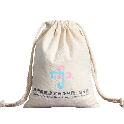 China Reusable Wholesale Cotton Bags Custom 20cm Cotton Tote Bag Eco Friendly Hemp Small Bags for sale