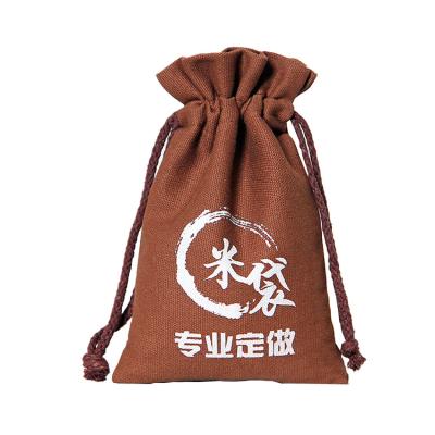 China Reusable Soft Gift Customized Colorful Cotton Canvas Drawstring Bag for sale