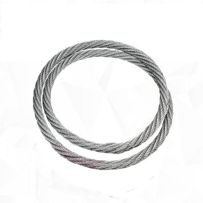 China Daily Life Stainless Steel Rope Full High Tension Specification Galvanized 202 316 3*3 6*7 6*19 1*7 Stainless Steel Wire Rope for sale