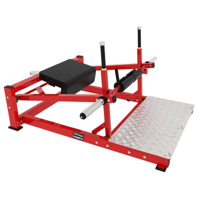 China Commercial Gym Equipment Fitness Product Hip Thrust Machine In Flat Loaded Glute Workout Glute Bridge Machine 1645*1635*765mm for sale