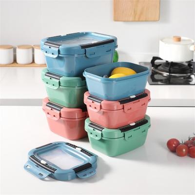 China BPA Free Hot Selling Microwavable Food Storage Containers Kitchen Airtight Container For Food for sale