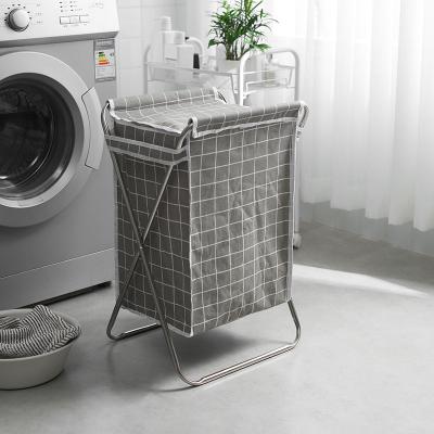 China Eco-friendly Durable Waterproof Dirty Cloth Storage Folding Laundry Basket Laundry Baskets Organization for sale