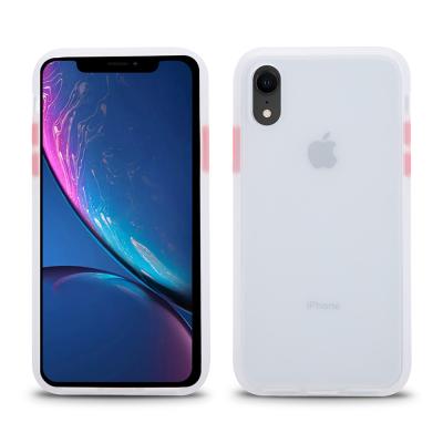 China High Protective PC TPU Case Frosted Case Cell Phone Bumper Case For iPhone 11 Clear Case With Matte PC Back for sale