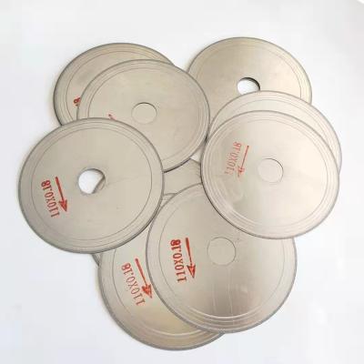 China Gem Factory Customized 110* 0.18 Diamond Saw Blades For Gemstone Made In China for sale