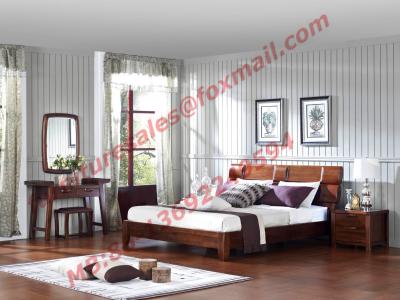 China High Quality Wood Bedroom Furniture Set for Luxury Home for sale