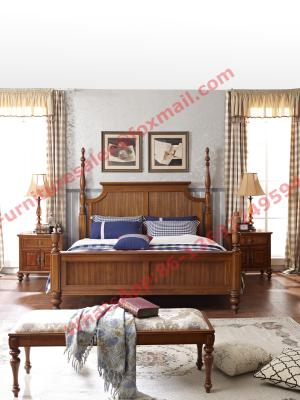 China Louis-Philippe de France Style King Bed with Wardrobe in Bedroom Furniture sets for sale