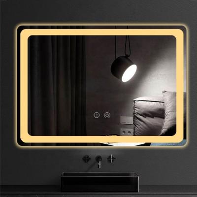 China Modern Wholesale Hotel Home  bath touch screen led medicine cabinet smart mirror with Led Smart IP65 Waterproof mirror for sale