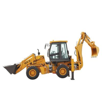 China Hotels YAWEH Loader Backhoe Price Front End Loader And Backhoe 2.5 Ton Articulated Backhoe Loader for sale