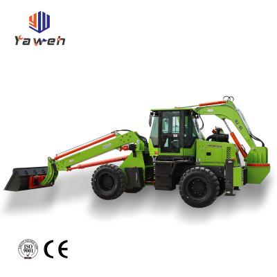 China Hotels Compact Hydraulic Backhoe Loader 3-6t Micro 4x4 Backhoe Loader For Sale for sale