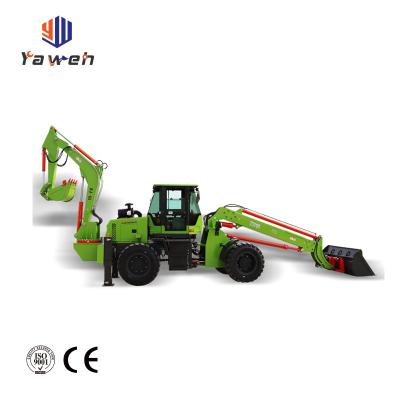 China China yaweh mini backhoe loader 7.6 Ton Wheel Loader backhoe wheel loader for hotels mini for construction for sale