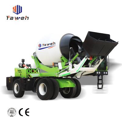 China Hotels Mini Self Loading Mixer Truck 3.5 CBM Drum Self Loading Concrete Mixer Truck for sale