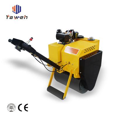 China Hotels YAWEH Double Drum Compactor Roller Small Vibratory Road Roller 1ton 1.5ton 2ton 3ton Road Roller With CE EPA for sale