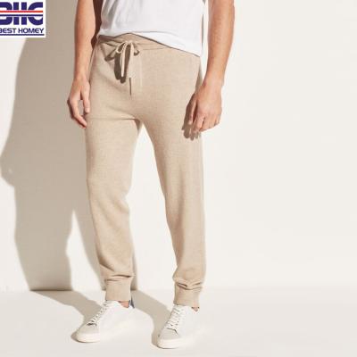 China High Quality Breathable Men Elastic Waist Knitted Jogger Pants Knitted Pants For Spring for sale