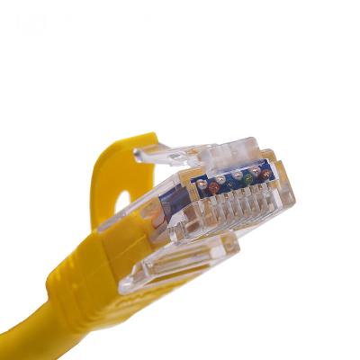 China High Speed ​​Data Transfer 24awg 8p8c 4-Pair RJ45 UTP Ethernet LAN Cable RJ45 Jumper CAT6 LAN Cable for sale