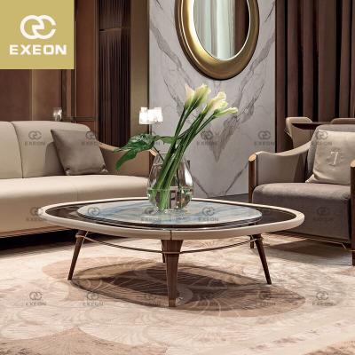 China Metal Top Marble Glass Coffee Table Set Design High Quality Wood Italian Style Modern Luxury Dining Table Living Room Coffee Table for sale