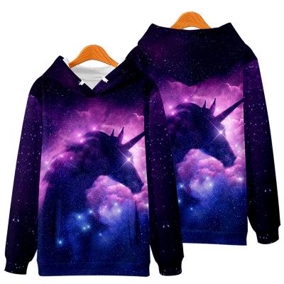 China wholesale custom Anti-wrinkle all over Plain White Hoodies Sweatshirt Pullover Hooded Full Sublimation Unicorn Plain White Hoodies for sale