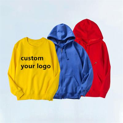 China Anti-wrinkle embroidery logo sweatshirts dtg print men streetwear oversized pullover custom made custom embroidered hoodies for sale