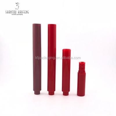 China Recyclable Unique Cosmetic Packaging Heart Lipstick Tube Small Pen Shaped Lipstick Container for sale