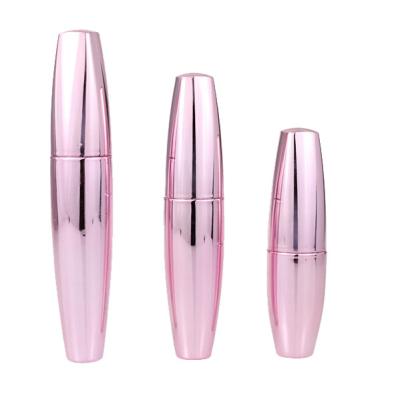 China 2022 Fiber Oval Fashion 3D Recyclable Glossy Pink Plastic Mascara Tube Custom Square Mascara Tube Cap for sale