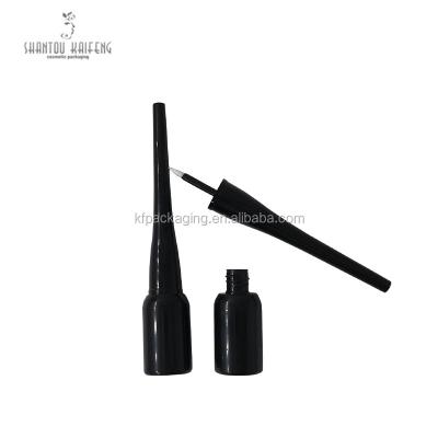 China New Recyclable Wholesale Black Unique Eyeliner Tube Packaging With Eyelash Brushes for sale