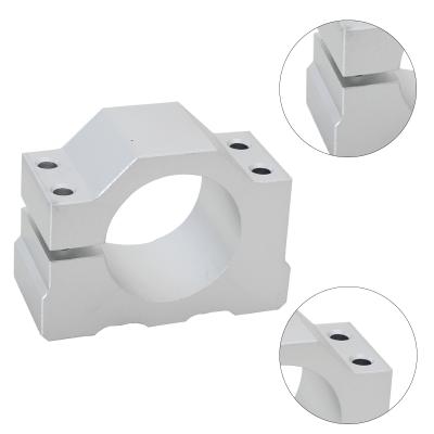 China 85mm Fixed Spindle Motor Mount Bracket Clamp For CNC Engraving Machine for sale