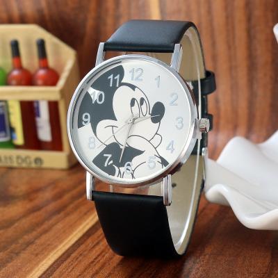 China Children's Quartz Wristwatches Children's Gift Boys Girls Watches Lovely Mickey Mouse Kids Children Watch Clock Birthday Gifts for sale