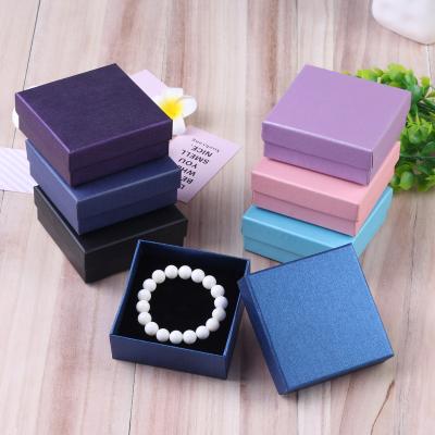 China Necklace Paper Box Storage Gift Jewelry Organizer Box Bracelet Jewelry Packaging Paper Container for sale