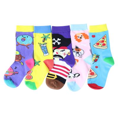 China Custom Service Lovely Pattern Winter Kids Colorful Warm Boys Girls QUICK DRY Comfortable OEM Children Socks for sale