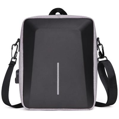 China USB Port Waterproof EVA Messenger Shoulder BAG Hard Shell Sling Bag Cross - Body Bag for sale