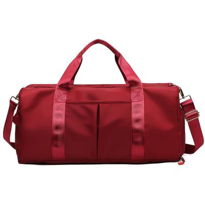 China Fashion Large Capacity Travel Bag Waterproof Duffel Bag With Shoe Compartment Sports Gym Travel Bag for sale