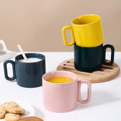 China Sublimation Viable Ceramic Mug Customization Support Ceramic Coffee Mugs Ceramic Mug for sale