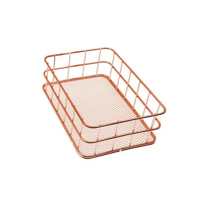 China New Type Viable Wholesale Material Toy Home Storage Top Quality Iron Baskets for sale