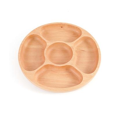 China Quality Guaranteed Contemporary Unique Design Beech Material Luxury Fruit Storage Trays for sale