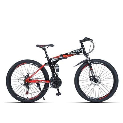 China Steel 24 Inch 30 Speed ​​Road Racing Bike Mountain Bike With Full Frame Shock Absorbing for sale