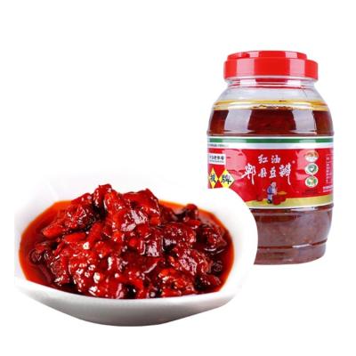 China Thick Bean Sauce Hot Chili Spicy of Kitchen Seasoning Sauces Supplier Supply Wide for sale