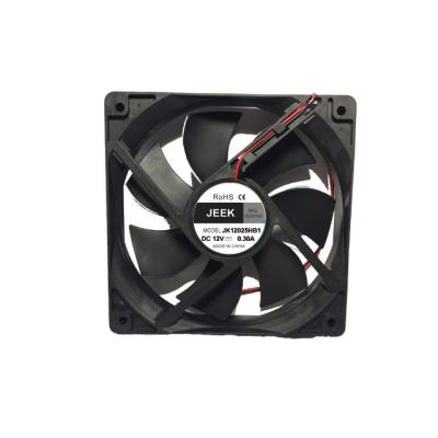 China Hard Drive JEEK 120mm 24V Quiet Cooling Fan 120x120x25mm DC 12v Brushless CPU Cooler Fan 12025 for sale